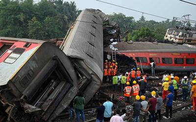 تصادف مرگبار قطار مسافربری با قطار باری در شیلی (فیلم)