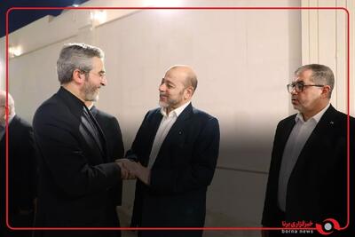 تصاویری از دیدار و گفتگوی باقری سرپرست وزارت امور خارجه با اسماعیل هنیه رئیس دفتر سیاسی حماس