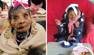(ویدئو) تولد ۱۲۴ سالگی زن برزیلی؛ مسن‌ترین انسان شناخته شده جهان