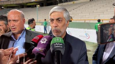 اختصاصی/ صحبت های وزیر ورزش و جوانان بعد از فینال جام حذفی