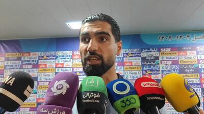 اختصاصی/ صحبت های رضا اسدی در پایان بازی فینال جام حذفی