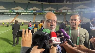 اختصاصی/ صحبت های مدیرعامل سپاهان در پایان بازی فینال جام حذفی