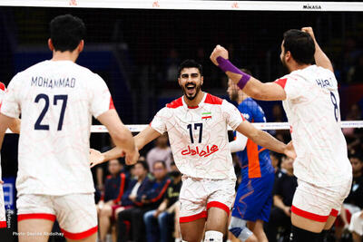پیروزی بزرگ تیم ملی والیبال ایران مقابل هلند