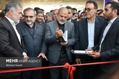 افتتاح پروژه تقاطع غیر همسطح امام خمینی اراک با حضور وزیر کشور