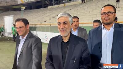 هاشمی : خدارو شکر همه چیز به خوبی تمام شد - پارس فوتبال | خبرگزاری فوتبال ایران | ParsFootball