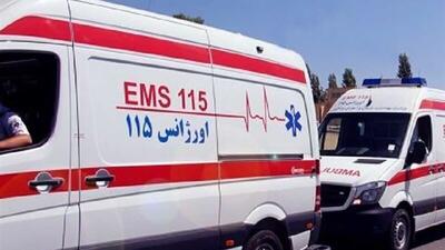 واژگونی خودرو سواری در بزرگراه نیشابور- مشهد پنج نفر را روانه بیمارستان کرد