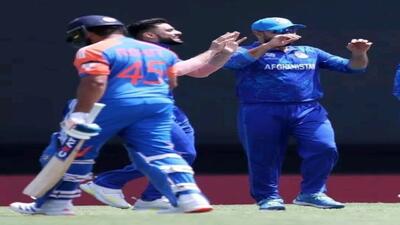 شکست تیم ملی کریکت افغانستان در برابر هند
