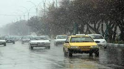 پیش بینی بارش رگباری باران برای ارتفاعات البرز