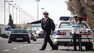 اجرای طرح کنترل تخلفات حادثه ساز توسط پلیس راهور تبریز