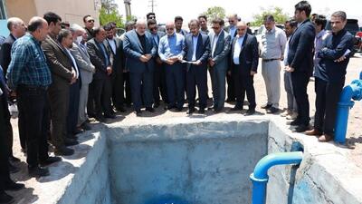 وزیر صمت از خط لوله آب خلیج فارس در رفسنجان بازدید کرد