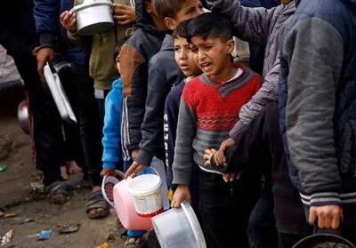 گرسنگی جان هزاران کودک غزه را تهدید می‌کند