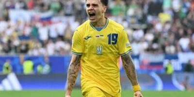 شاپارنکو؛ بهترین بازیکن دیدار اسلواکی - اوکراین