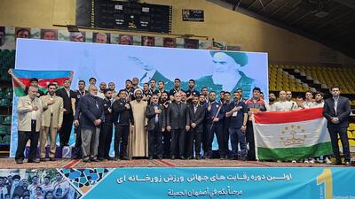 ایران قهرمان تیمی مسابقات جهانی زورخانه ای شد