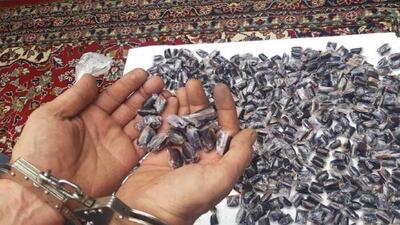 موادفروش محله یافت‌آباد با ۵۶ کیلوگرم تریاک دستگیر شد