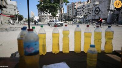 (تصاویر) بحران سوخت در غزه