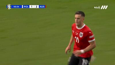 گل دوم اتریش به لهستان (کریستوف بوامگارتنر)
