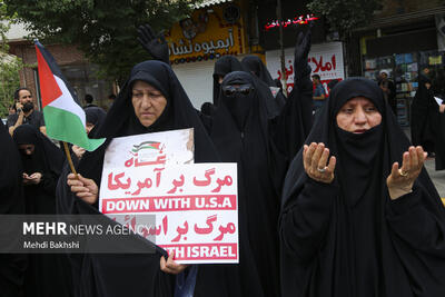 راهپیمایی جمعه‌های خشم در اهواز برگزار شد