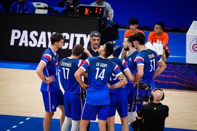 سرمربی والیبال فرانسه: تیم ملی ایران خسته بود