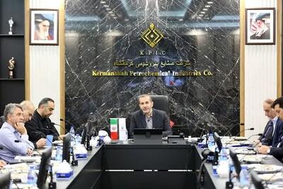 جلسه رفع موانع تولید و توسعه شرکت صنایع پتروشیمی کرمانشاه برگزار شد