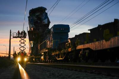 تصادف شدید قطار در شیلی با ۲ کشته و ۹ زخمی