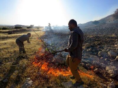 آخرین وضعیت آتش‌سوزی در مراتع بهبهان و پلدختر