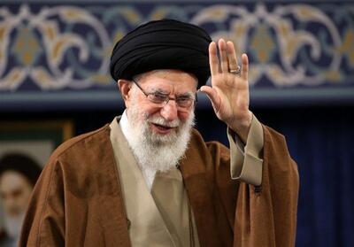 نخستین تصویر منتشر شده از مهمانان امروز رهبر انقلاب در حسینیه امام خمینی