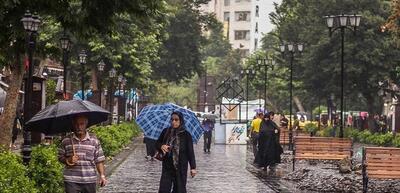 هواشناسی ۲ تیر ۱۴۰۳ / بارش باران در نقاط مختلف کشور 