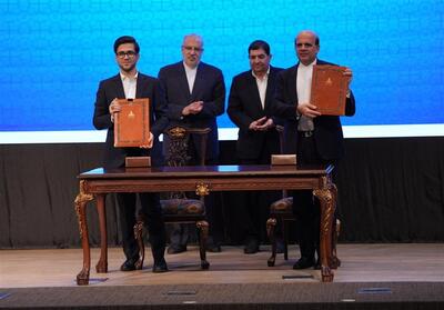امضا قرارداد توسعه 2 میدان نفتی در شرکت ملی نفت ایران
