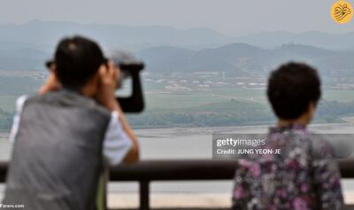 (تصاویر) کره شمالی در حال ساخت دیوار در مرز کره جنوبی