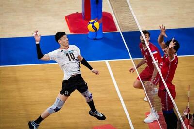 تیم ملی والیبال ژاپن انتقام ایران را گرفت
