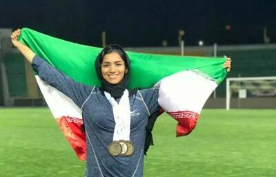 نایب قهرمانی دختر دونده ایران در قزاقستان