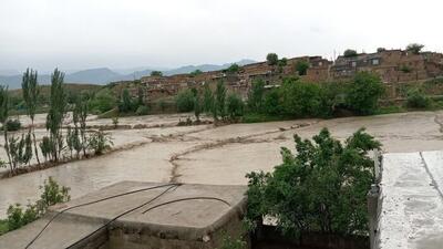 یک روستای دیگر در خراسان رضوی سیلابی شد + ویدئو