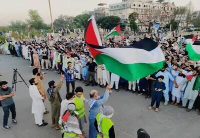 پایان تحصن حامیان غزه در پایتخت پاکستان پس از ۴۱ روز