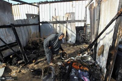 گزارش تصویری الجزیره از غزه؛ اسرائیل بر میزان حملات خود افزوده است