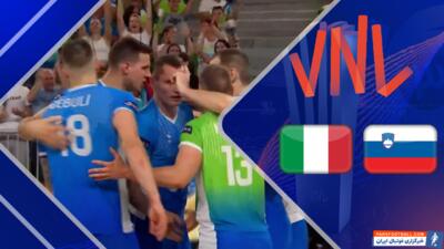 خلاصه والیبال اسلوونی 3 - ایتالیا 0 (گزارش اختصاصی) - پارس فوتبال | خبرگزاری فوتبال ایران | ParsFootball