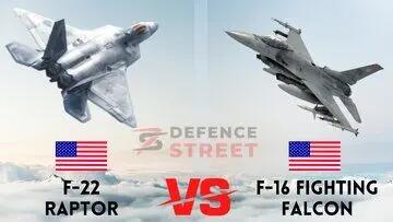 مقایسه F-۱۶ Fighting Falcon و F-۲۲ Raptor؛ پیشرفته‌ترین جنگنده‌های آمریکا+ تصاویر