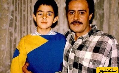 (عکس) تصویری از پسر رشید و خوشتیپ خسرو شکیبایی در 42 سالگی/پسر کو ندارد نشان از پدر