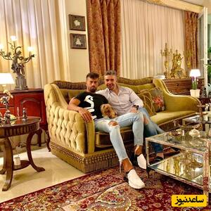 نگاهی به مبل ریلکسی و صندلی مخصوصِ تماشای فوتبالِ رامین رضائیان در خانه شخصی اش+ عکس/ علاقه خاص آقای فوتبالیست به استفاده از چوب در دیزاین خانه