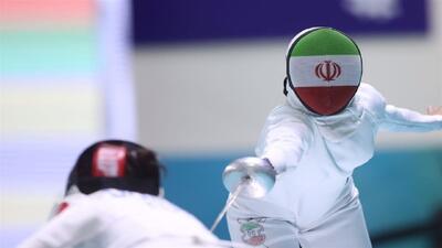 حذف زود هنگام بانوان شمشیرباز ایرانی در مسابقات قهرمانی آسیا
