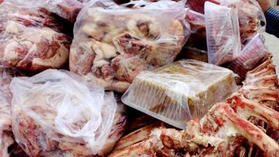 کشف ۷۰ تن گوشت وارداتی فاسد در شهرری