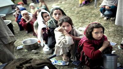 افغانستان حدود ۱۱ میلیون آواره دارد