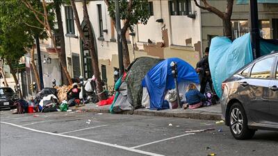 خیابان‌های سان‌فرانسیسکو در تصرف بی‌خانمان‌ها