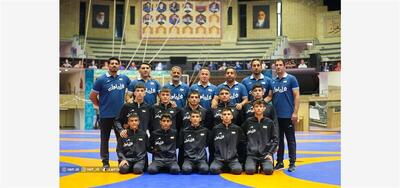 تیم ایران نایب قهرمان رقابت های کشتی فرنگی نوجوانان قهرمانی آسیا در اردن شد