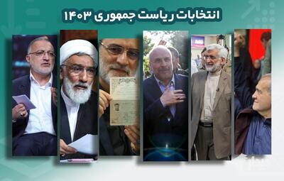 انتخابات ۸ تیر؛ همایش حامیان پزشکیان در تهران