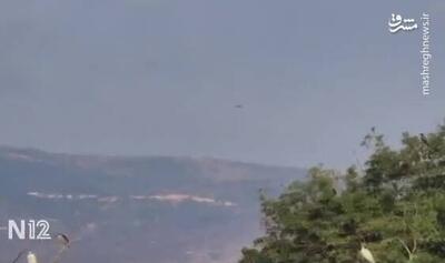 فیلم/ حمله پهپادی حزب الله به شهرک  بیت هیلل