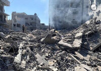عکس/ حال و روز اردوگاه الشاطئ بعد از بمباران