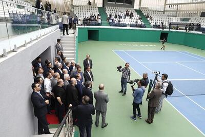 افتتاح استادیوم ورزشی چندمنظوره و طرح توسعه جاده سلامتی ایران‌مال