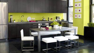 انتخاب رنگ آشپزخانه؛ کدام رنگ‌ها هنگام آشپزی به شما آرامش می‌دهند؟