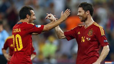 برتری 2-0 اسپانیا مقابل فرانسه با بریس ژابی آلونسو و صعود به نیمه نهایی یورو (23 ژوئن، 2012) - پارس فوتبال | خبرگزاری فوتبال ایران | ParsFootball