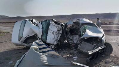 6 کشته و زخمی در تصادف هولناک پژو پارس با پژو 405 / در جاده شاهرود رخ داد